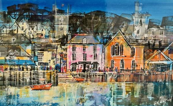 - Mixed Media on Board, Painting by Mike Bernard, measuring 30 x 48 cm (H x W) framed at 55 x 75 cm £1600